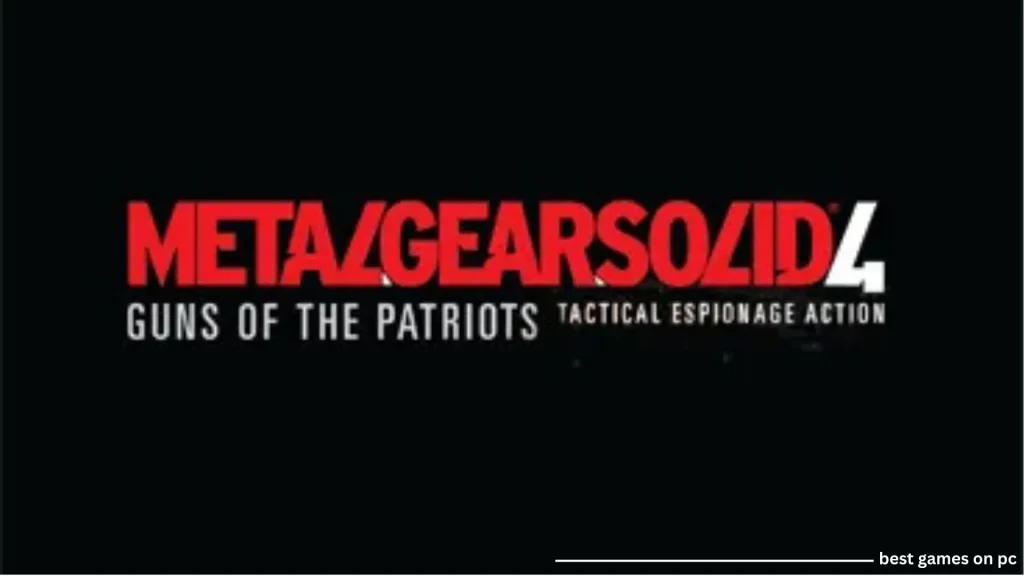 Metal Gear Solid 4 PC