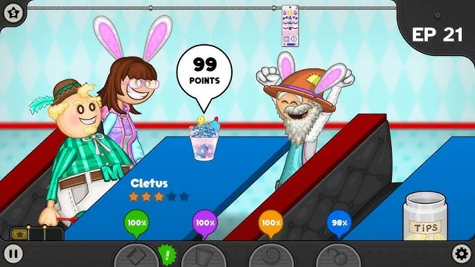 Papa's Freezeria Deluxe For PC