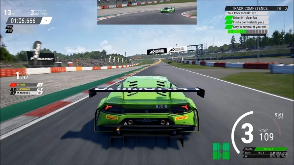 Assetto Corsa Competizione On PC